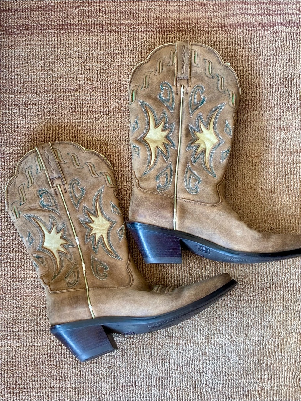 Ariat Leather Western Boots